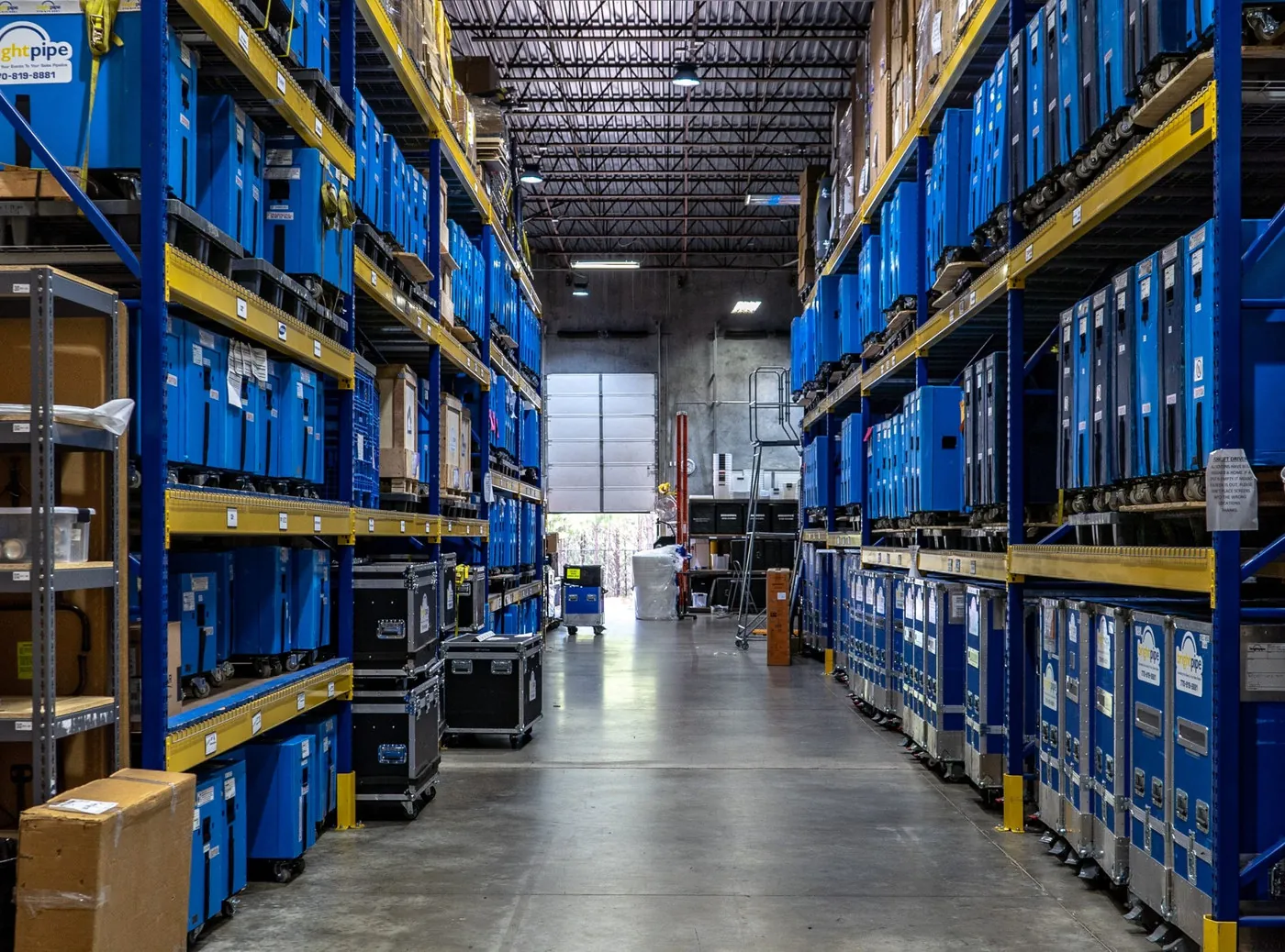 The BrightPipe warehouse